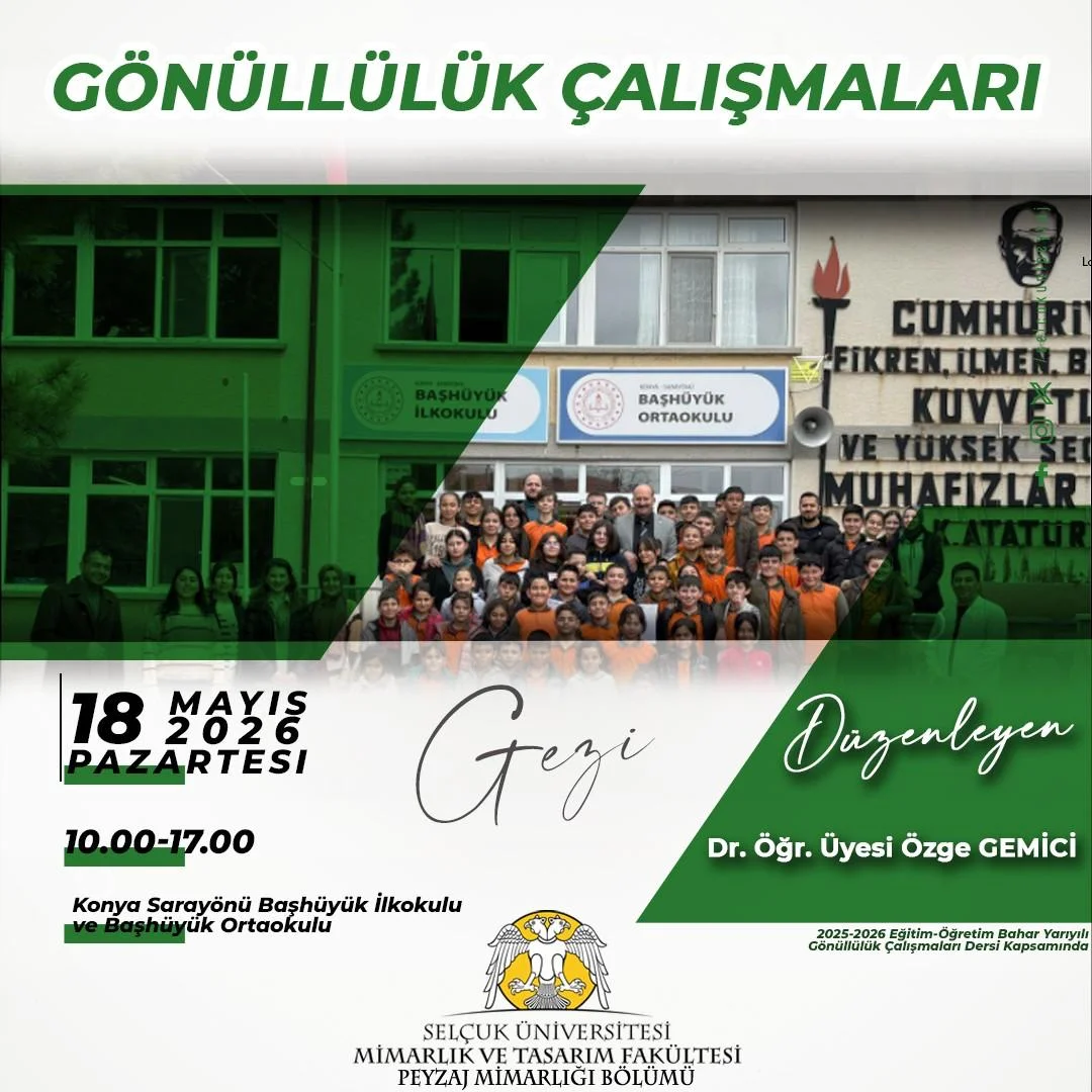 Gönüllülük Çalışmaları (İlkokul-Ortaokul)
